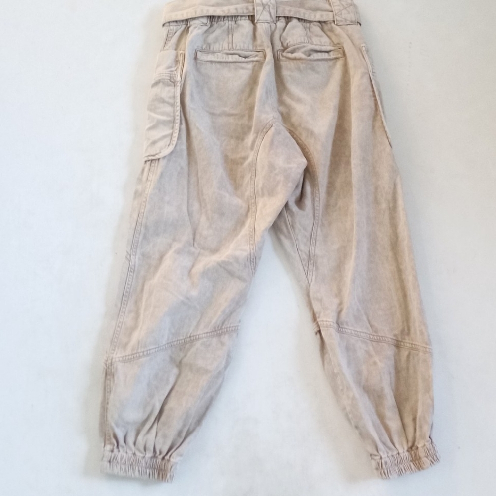 Free People We the Free mineral wash sand color jogger pants - Picture 6 of 8